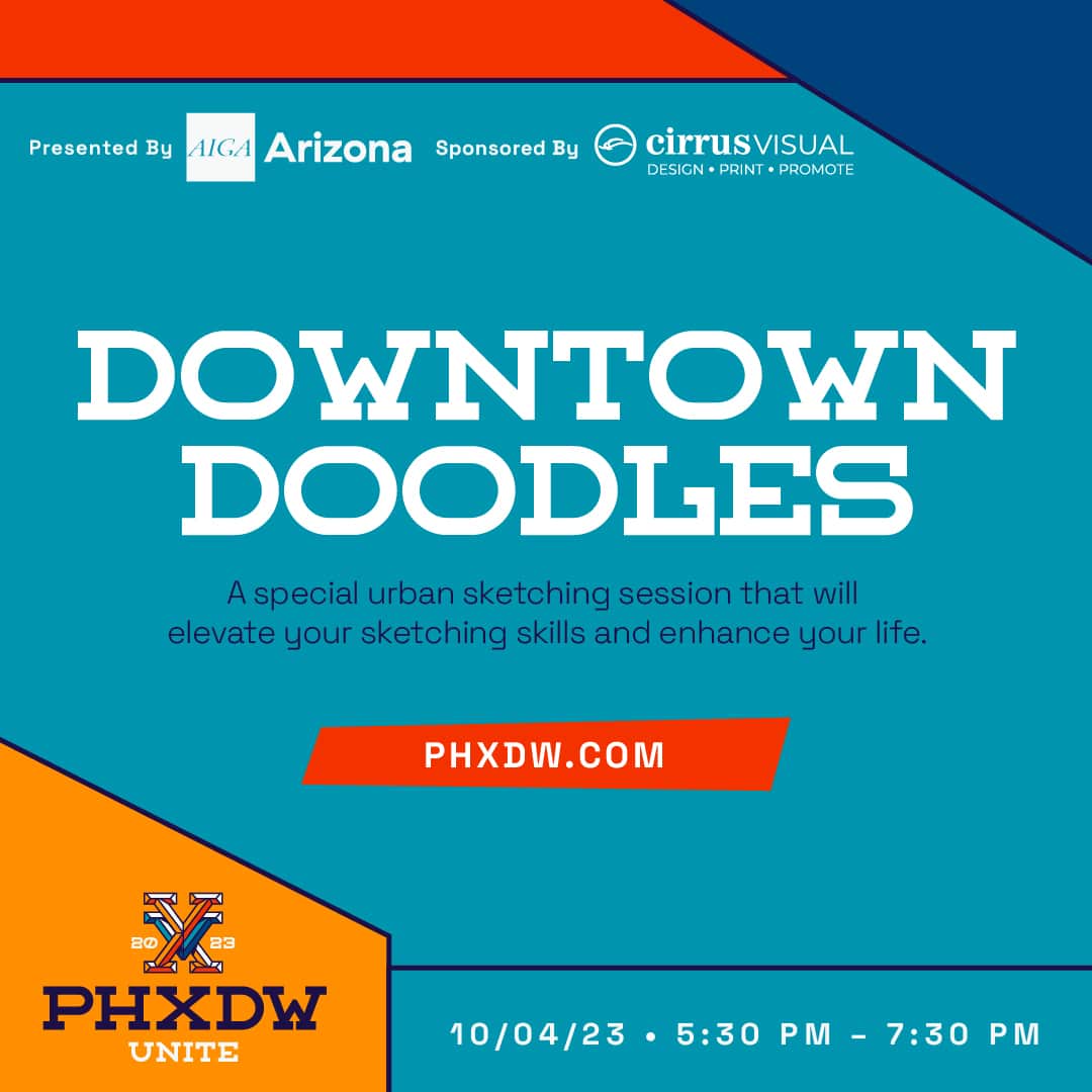 230913_PHXDesignWeek_AIGAEvent_IN_Downtown Doodles